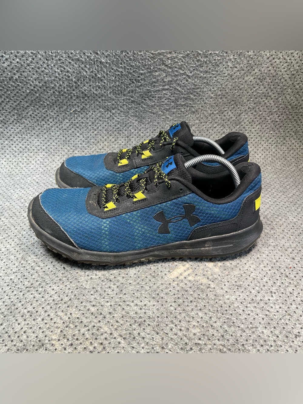 Under Armour Toccoa Trail Blue Black Shoes Size 12 Men’s